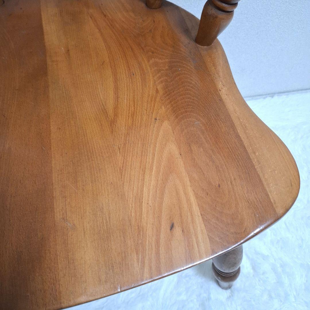 柏木工 木製 背もたれ 肘掛け付き椅子 アームチェア