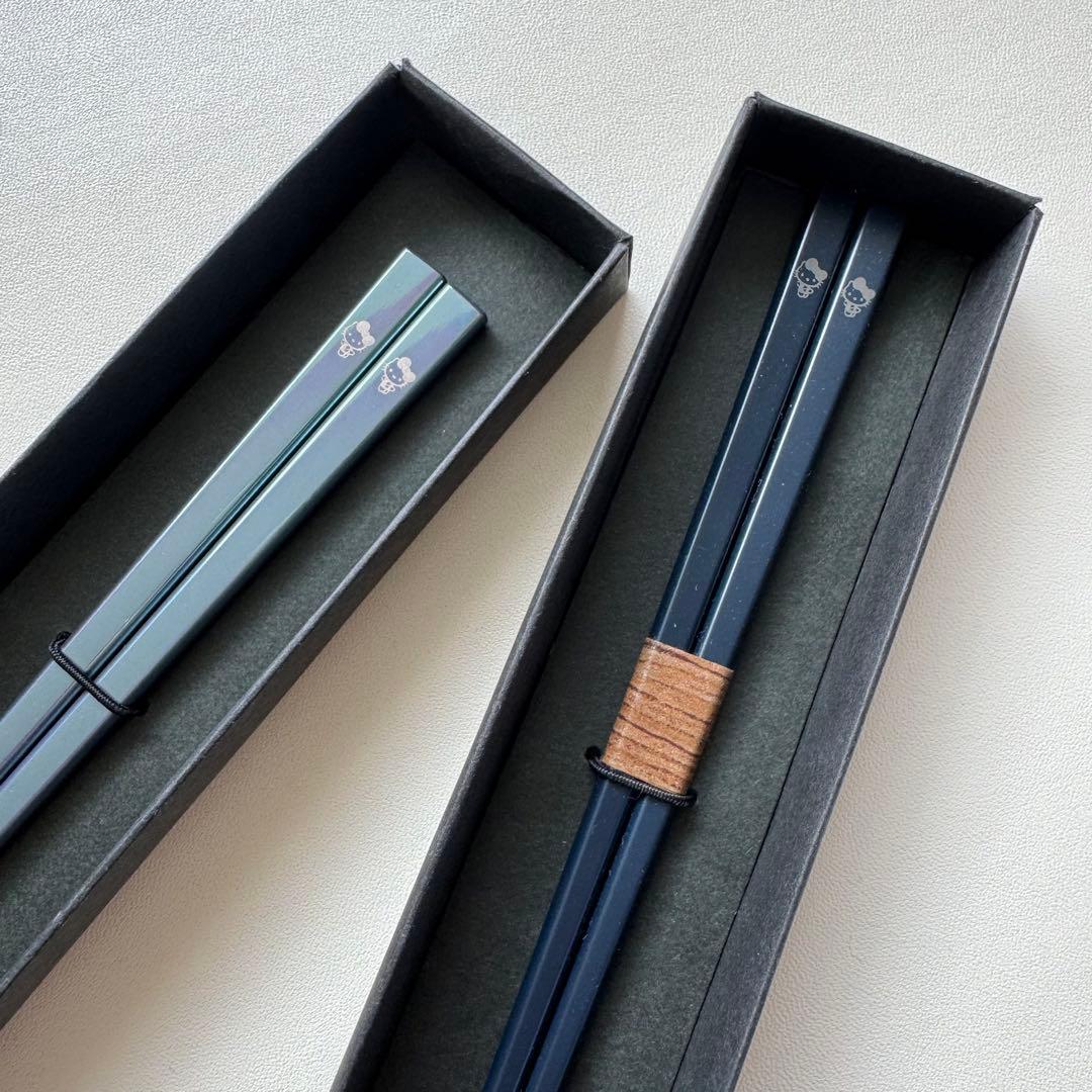 レア【非売品】Hello Kitty お箸 2セット 箱付き 新品未使用