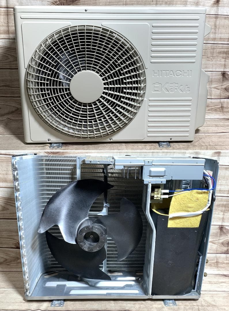 日立 17畳 4.0kw 200V RAS-AJ40N2 分解清掃済 2024年