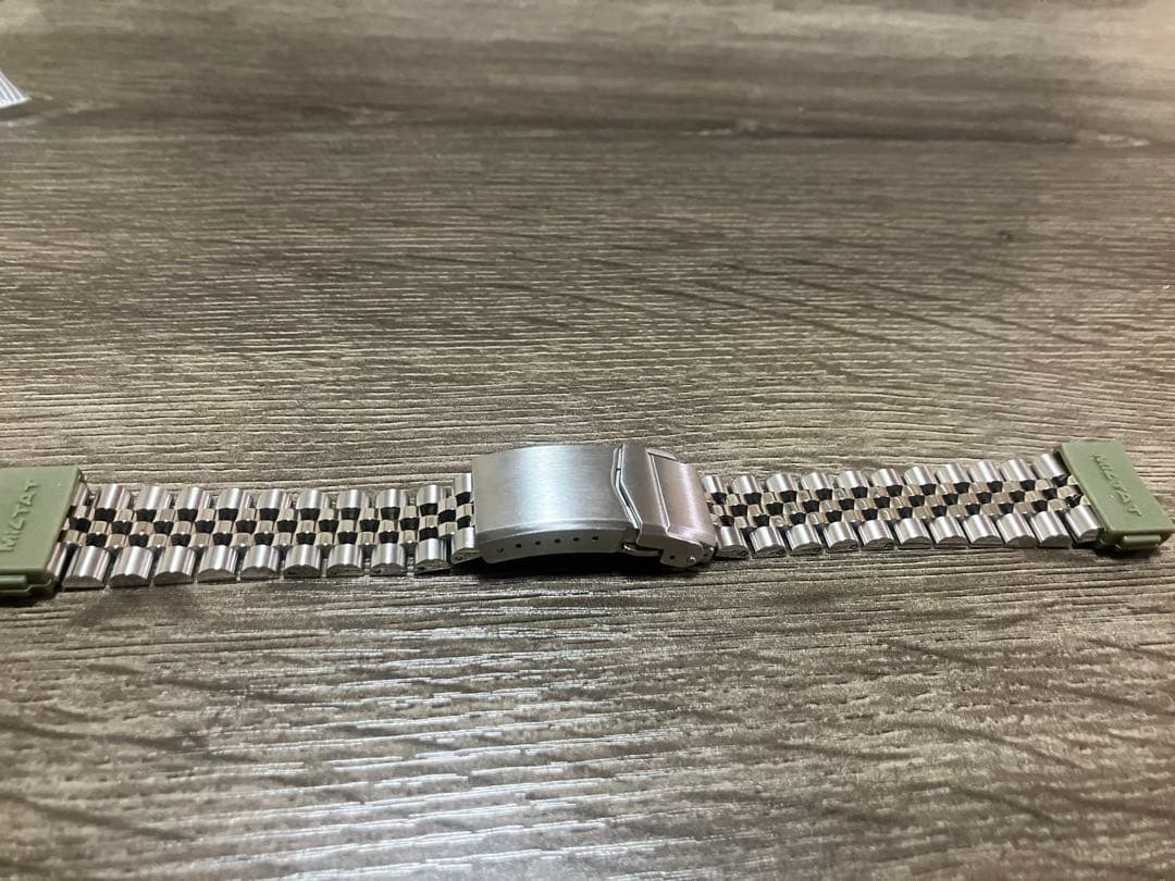 タイコーノート　20mm メタル時計バンド ジュビリー2 ストレートエンド