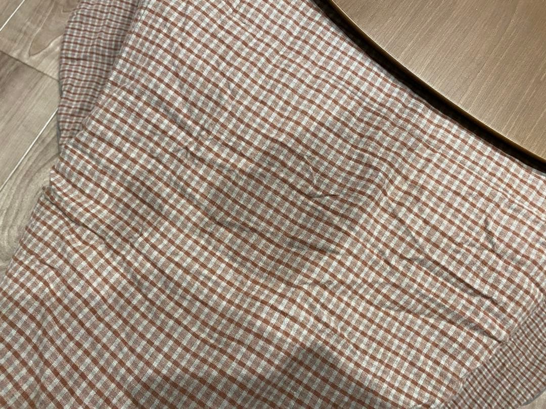 無印良品 楕円こたつ小ダークブラウン