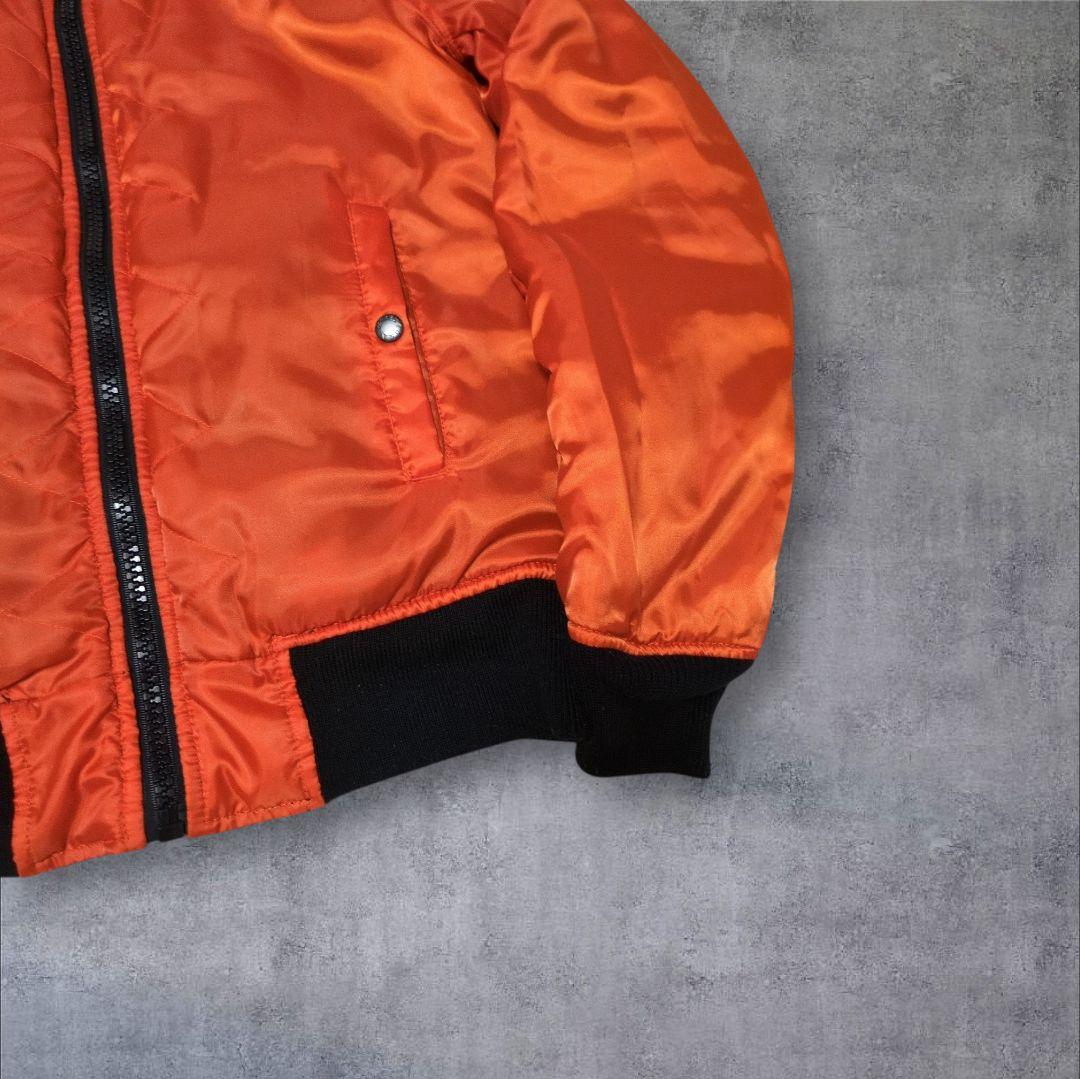 極美品✨AVIREX 35周年 MA-1 フライトジャケット ワッペン ロゴ