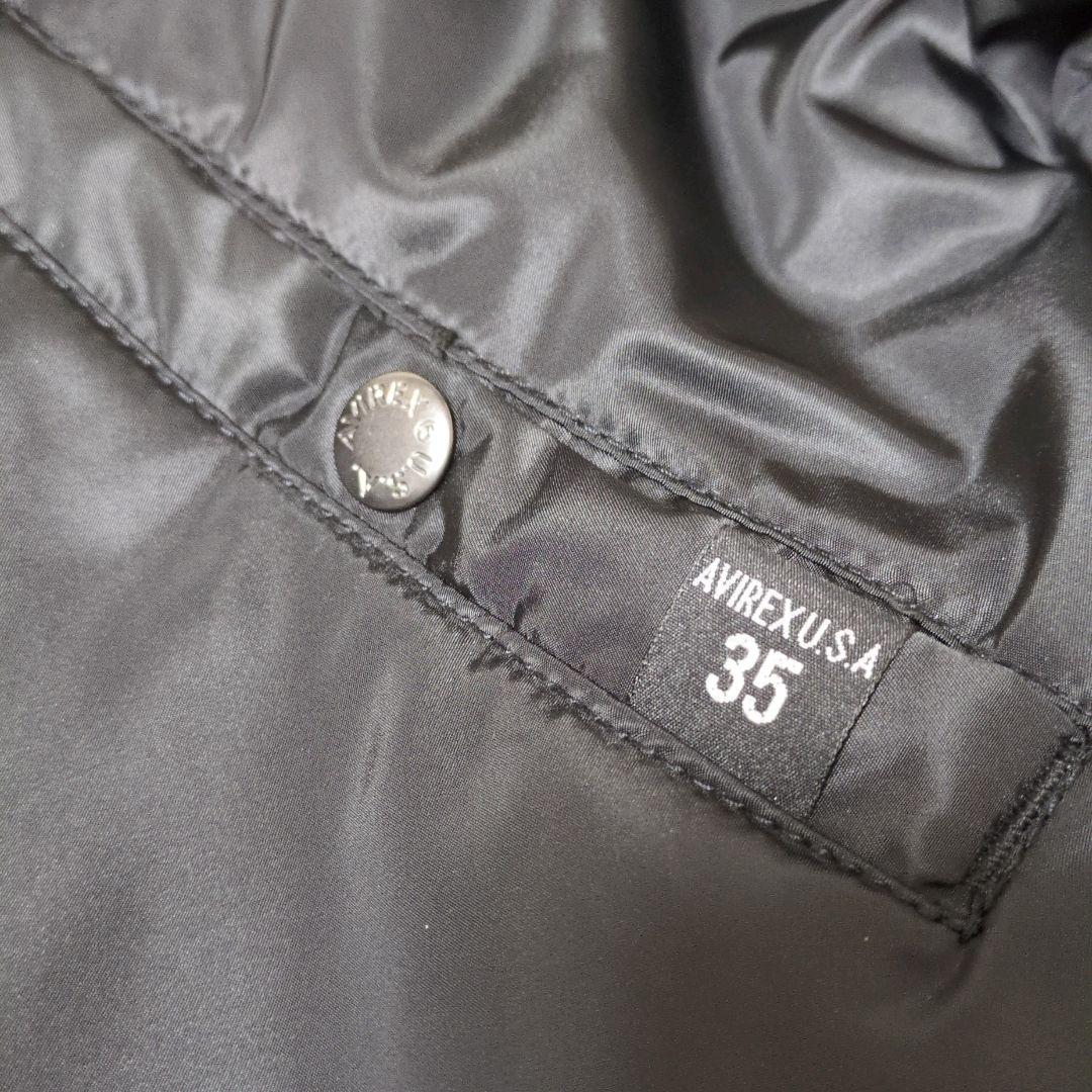 極美品✨AVIREX 35周年 MA-1 フライトジャケット ワッペン ロゴ