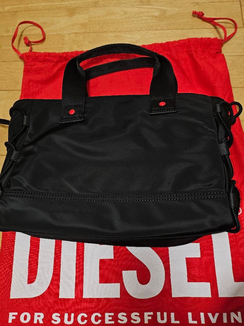 【新品】DIESEL ディーゼル 2025　秋冬新作 　ナイロン　トート　バッグ