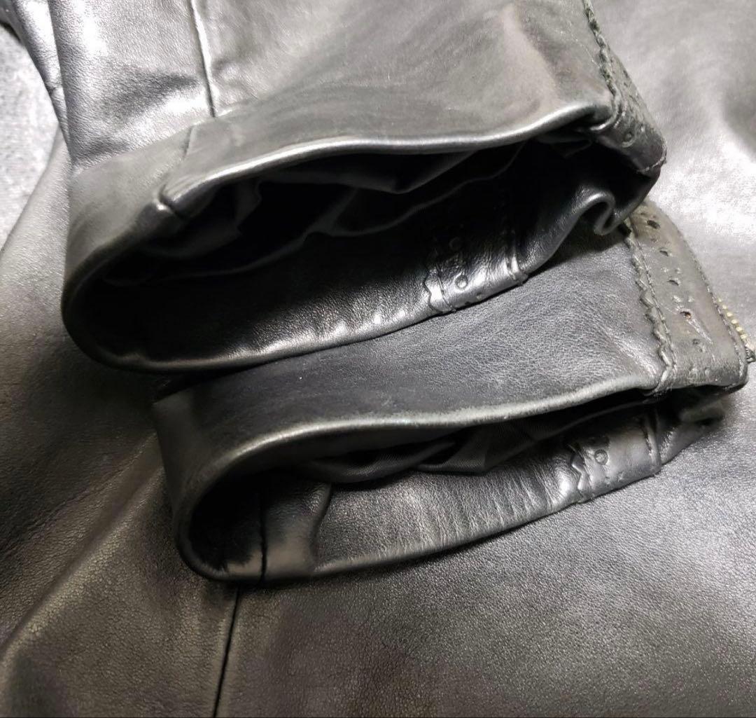 ☆レア☆ nano universe 馬革 レザージャケット Lサイズ