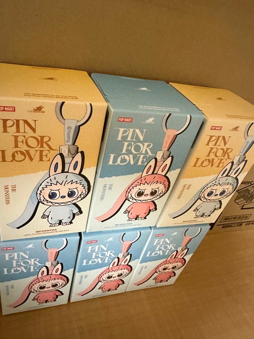 THE MONSTER PIN FOR LOVE アソートボックス 6箱セット