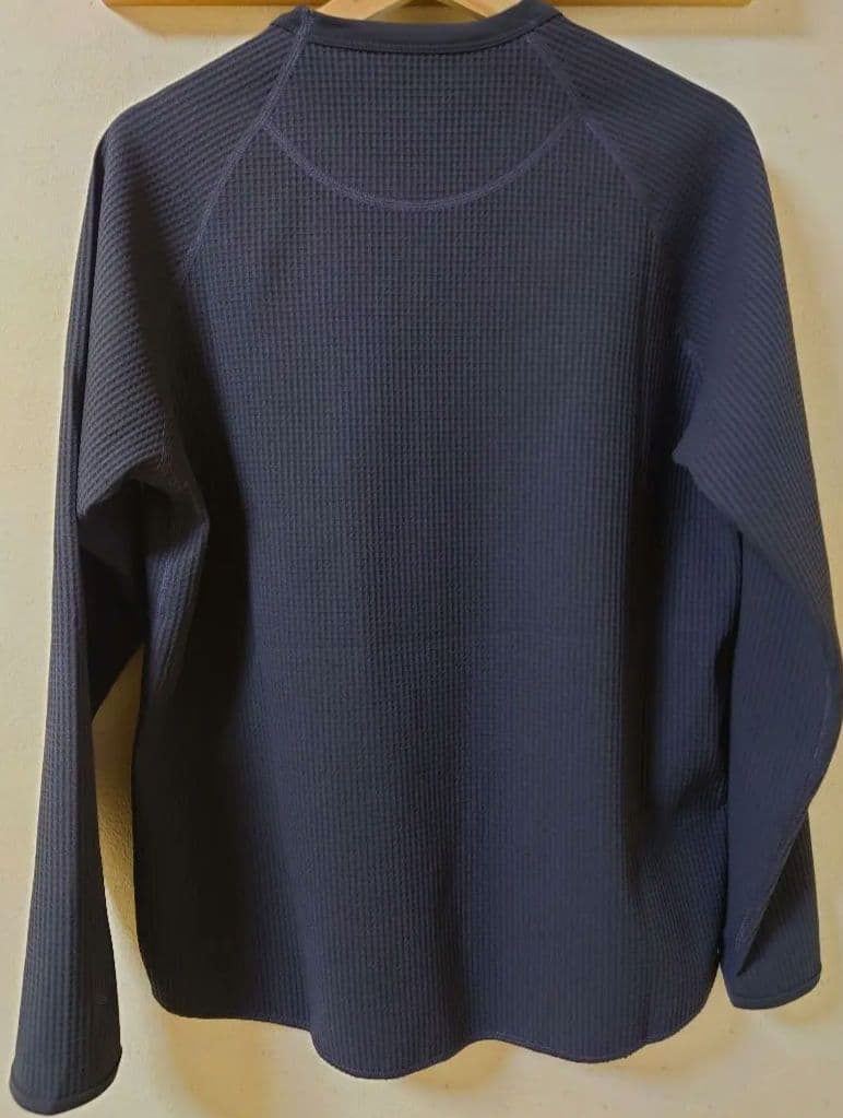 Goldwin ワッフルライト　ロングT　ダークグレー　サイズ3