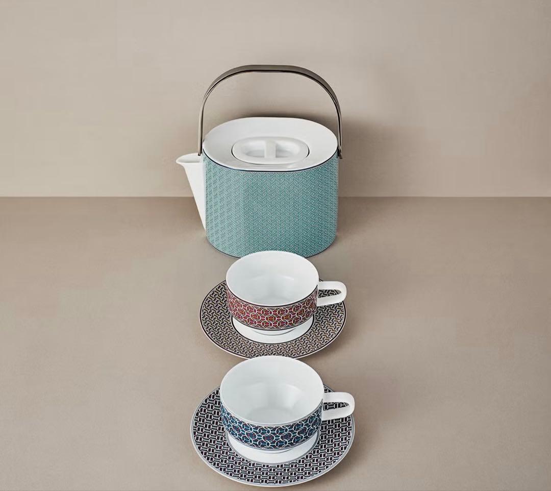 (専用)エルメス HERMES タイ・セット TIE SET ティーポット