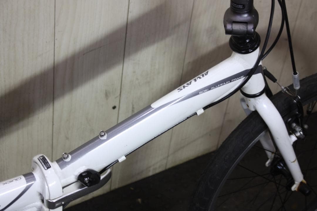 あさひ製ALVLAYS 20インチ シマノ8速 折り畳み自転車