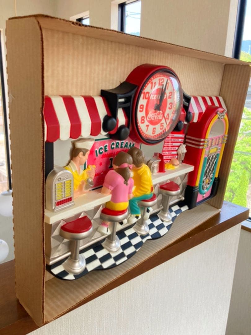 再値下げ日本未発売未使用ヴィンテージ コカコーラ Coca Cola 壁掛け時計