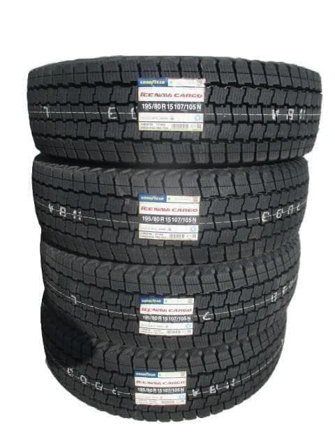 新品スタッドレス　グッドイヤー　195/80R15　ハイエース・キャラバン