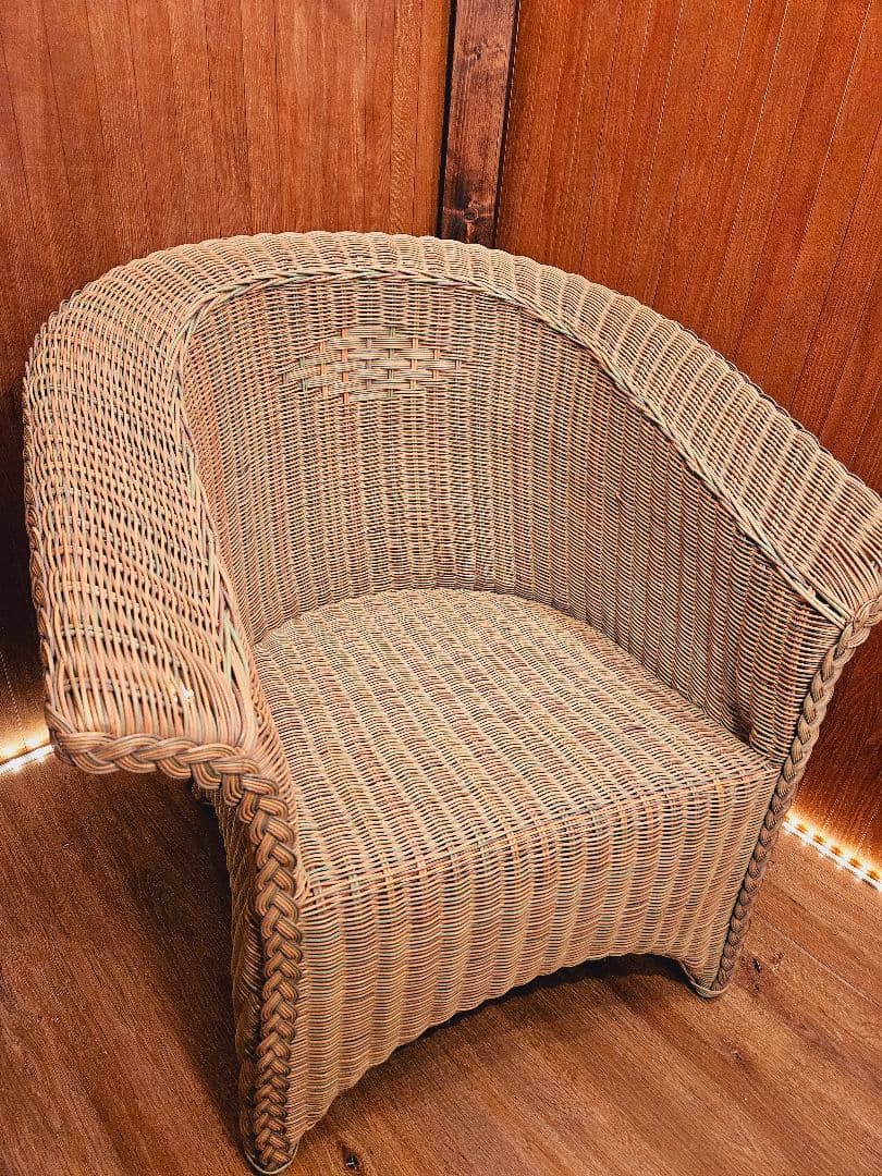 RattanAuster ナチュラル天然素材 日本製 1Ｐソファ② ラタンチェア