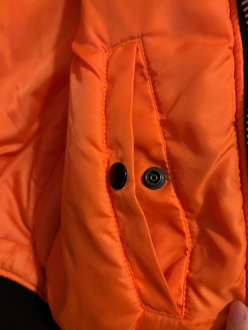 MA-1 ブラック フライトジャケット S