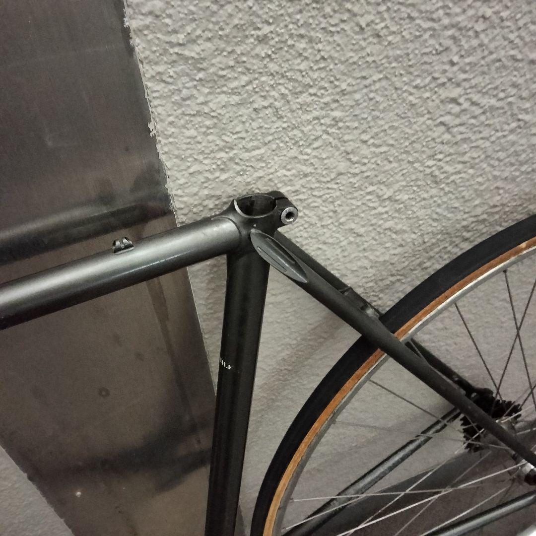 ■格安中古！引取限定■ ヴィンテージ　クロモリ　ロードフレーム　ホイールおまけ付