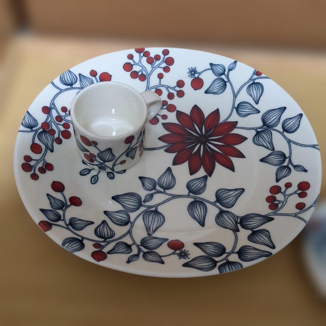 Arabia / Runo オーバルプレート、プレート、エスプレッソカップ