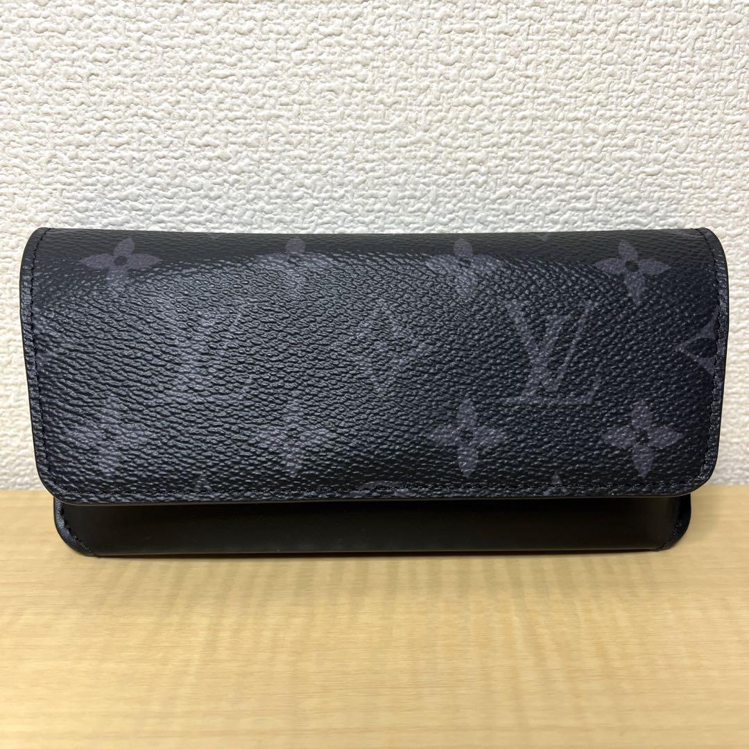 ふ*る様 ルイヴィトン エテュイ リュネット メガネケース モノグラム エクリプ
