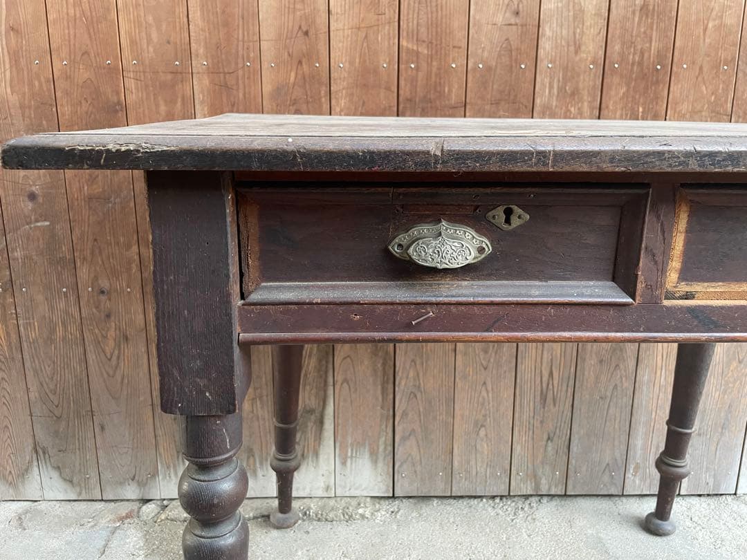 昭和　家具　レトロ　机