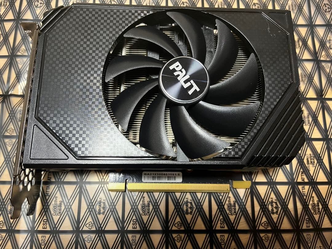Geforce RTX3060 12GB palit シングルファン
