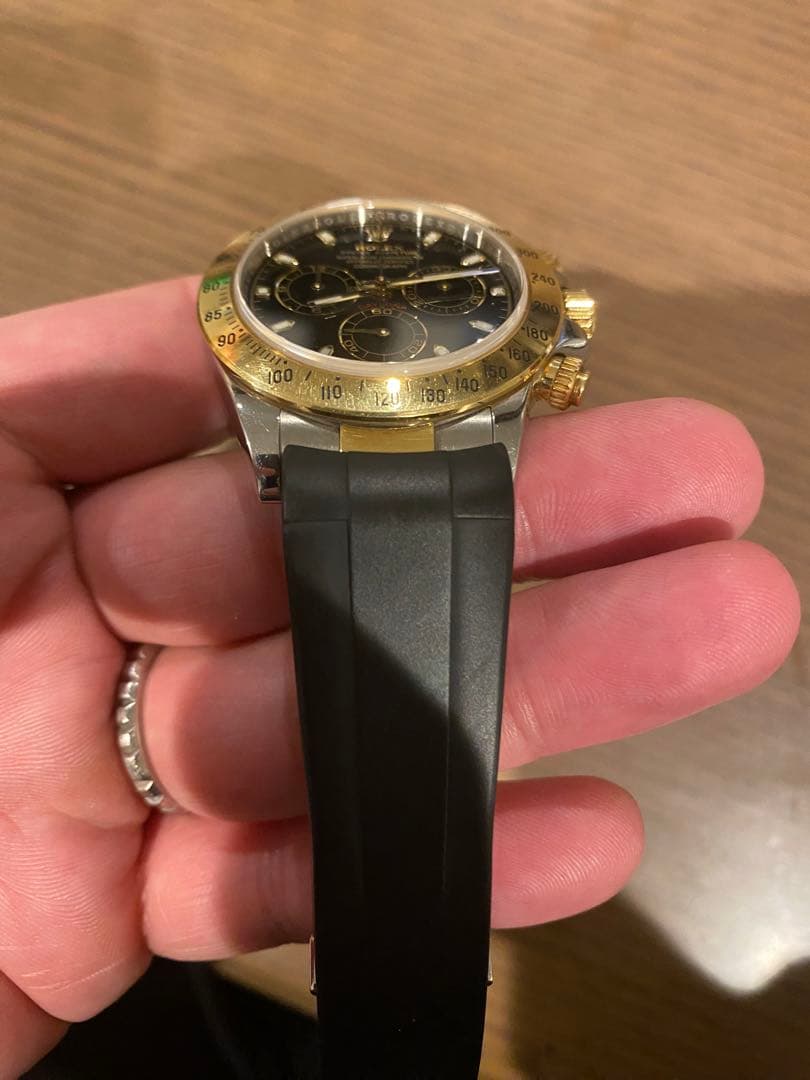 RUBBERB ラバーＢ ROLEX デイトナ用ブラックラバー