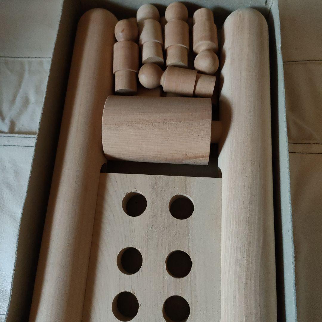 積み木　白木の世界