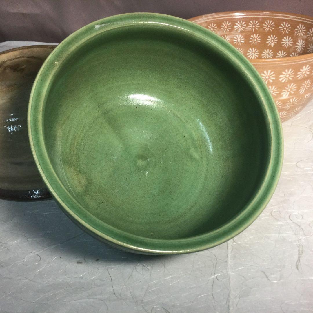 NO504…作家物お茶碗3点。