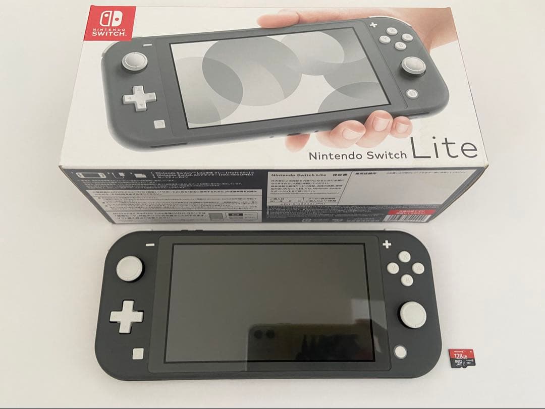 【128GBメモリ付き 】Nintendo Switch Lite グレー