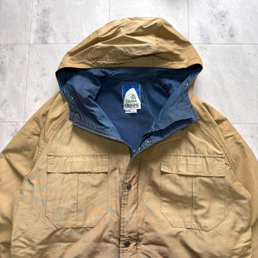 【美品】80s シェラデザイン ロクヨンパーカー USA製 Lサイズ 8本杉