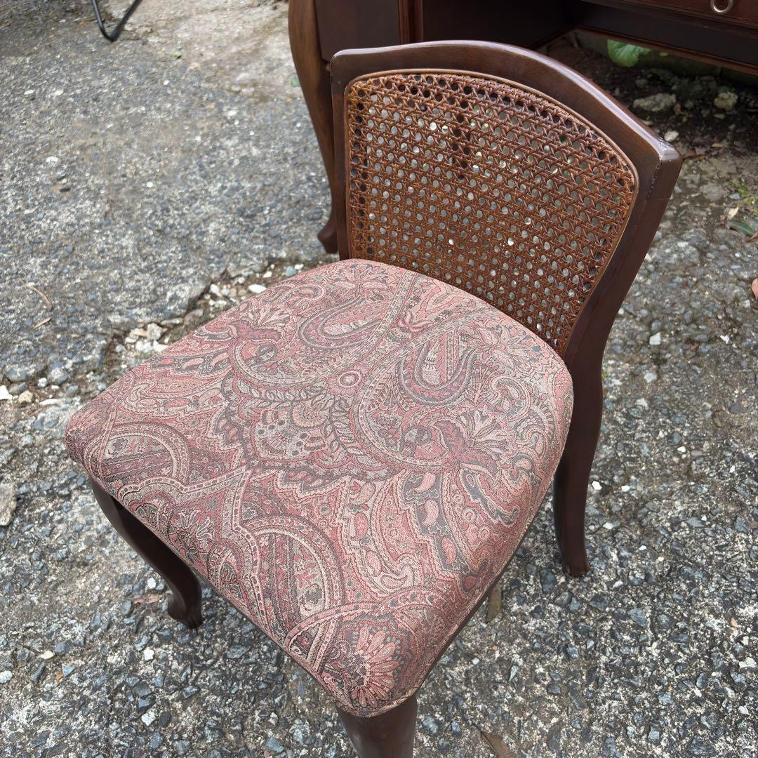 マルニ木工 maruni ベルサイユ ドレッサー 猫脚 鏡台 化粧台 椅子付き