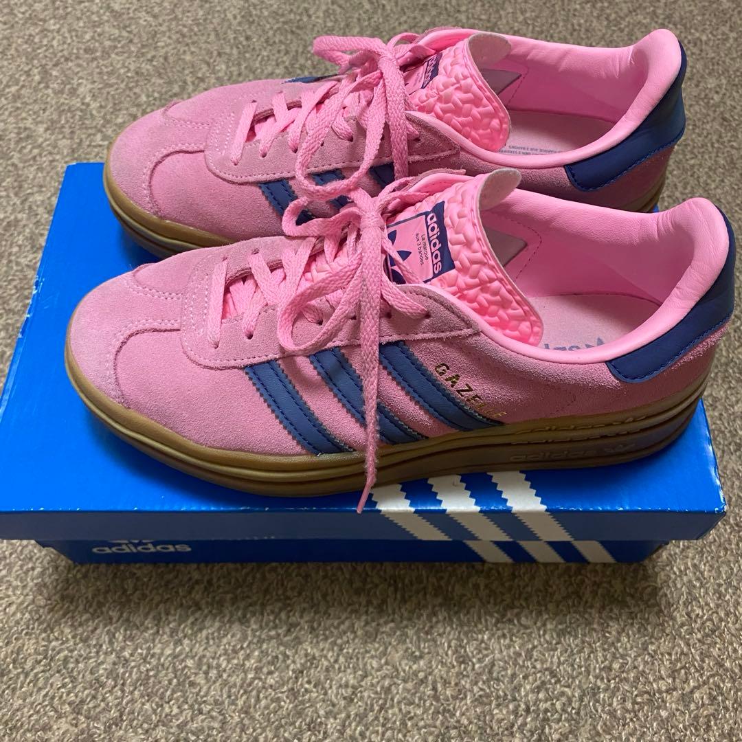 adidas gazelleピンク 24.5cm