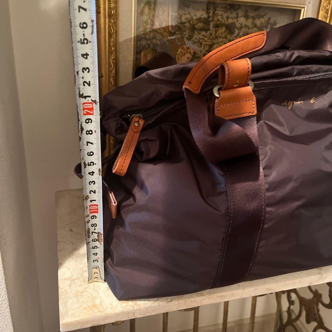 アニエスベー ナイロン　大容量ボストンバッグ　トートバッグ