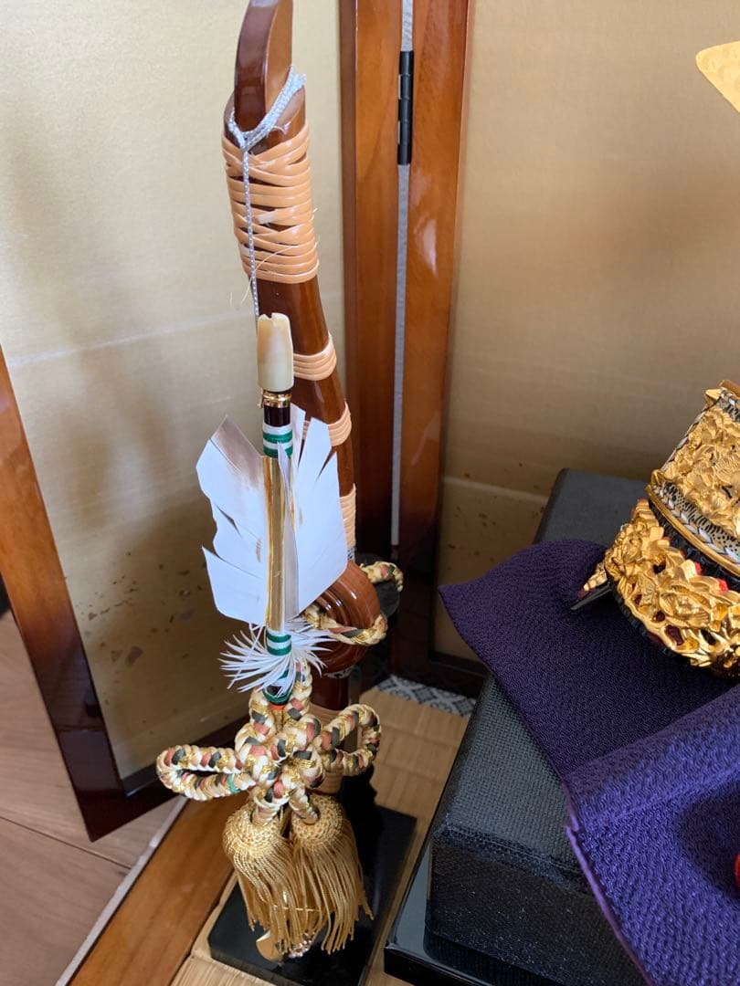 【美品】五月人形 兜飾り こどもの日 兜 端午の節句