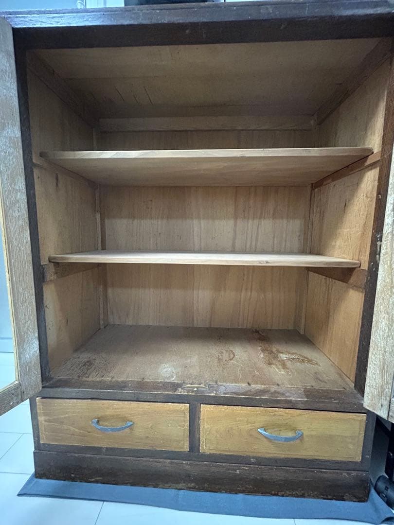 仁平古家具店/木製食器棚 /本棚