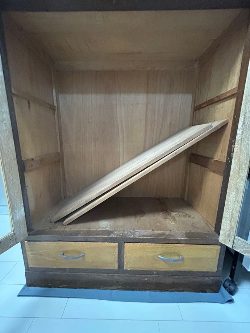 仁平古家具店/木製食器棚 /本棚