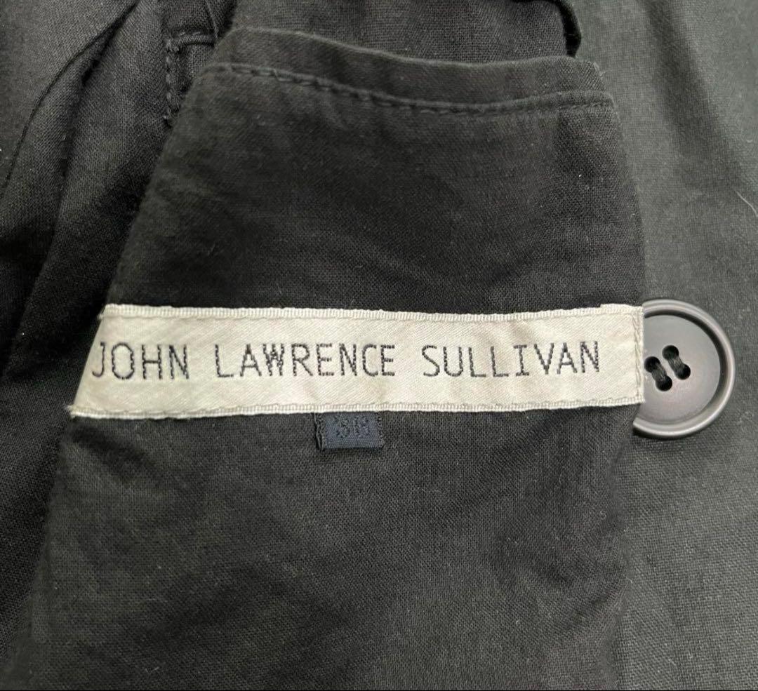 ジョンローレンスサリバン　ダブルトレンチコート　オイルドコットン