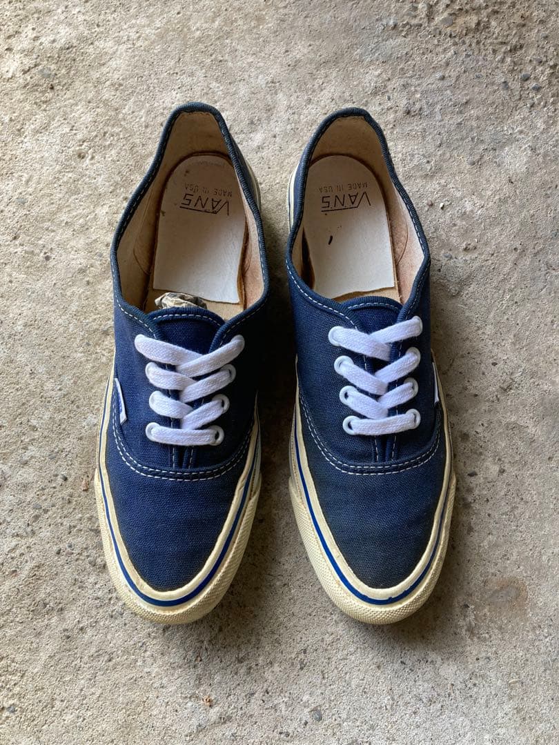 バンズ  VANS オーセンティックUSA製 70s Authentic