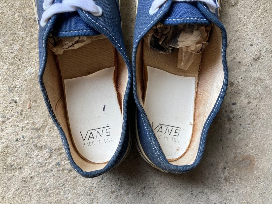 バンズ  VANS オーセンティックUSA製 70s Authentic