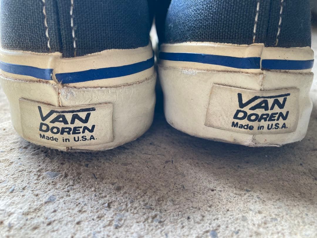 バンズ  VANS オーセンティックUSA製 70s Authentic