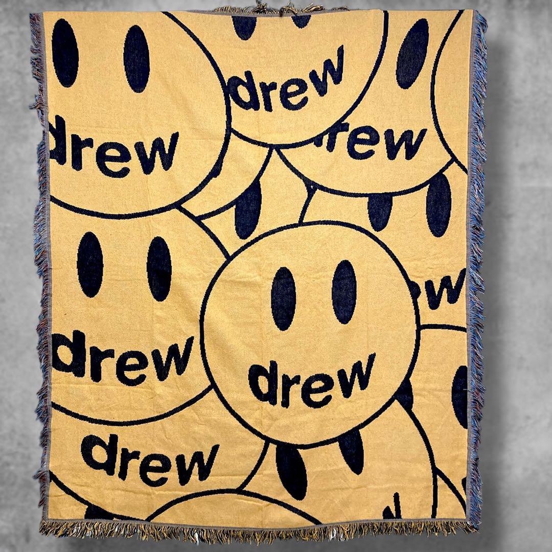 CAFT スマイリー ラグ マット ブランケット ドリューハウス ニコちゃん