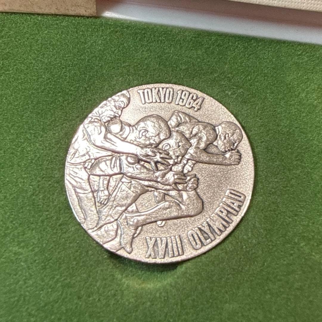 【箱入り】1964東京オリンピック記念銀メダル925