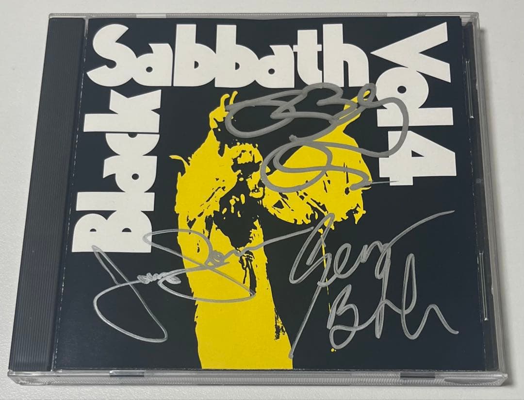 Black Sabbath Vol. 4 サイン入りCD