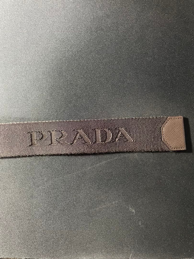 PRADA ガチャベルト　ダークブラウン
