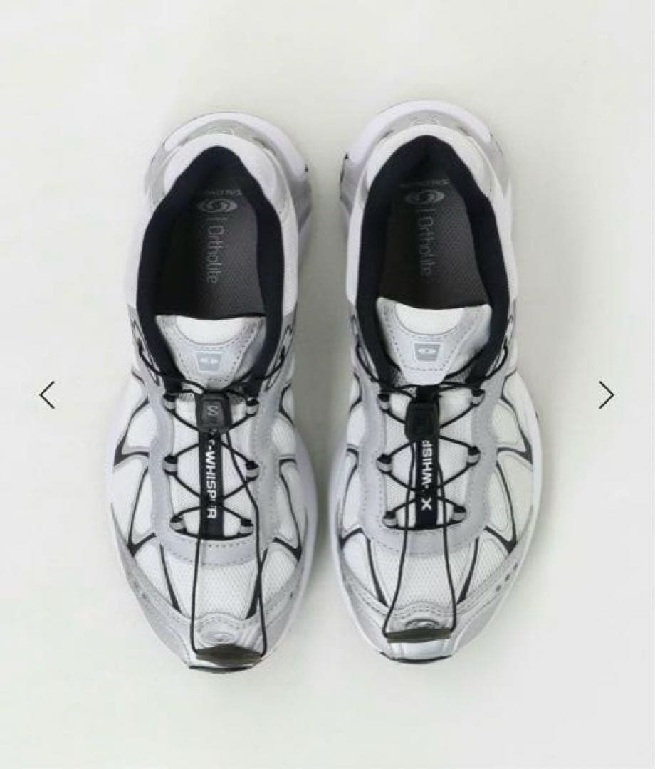 Salomonサロモン　XT―WHISPER シルバースニーカー