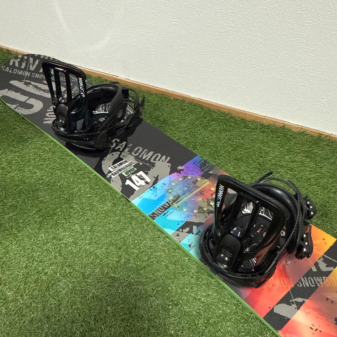 O25 SALOMON 147cm メンズスノーボードセット