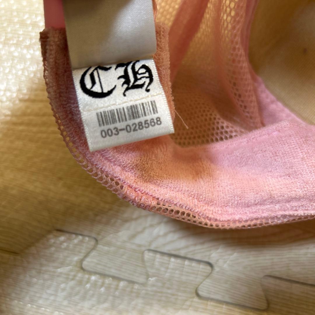 （廃盤希少・初期型・国内正規品）クロムハーツ　トラッカーキャップ　ピンク