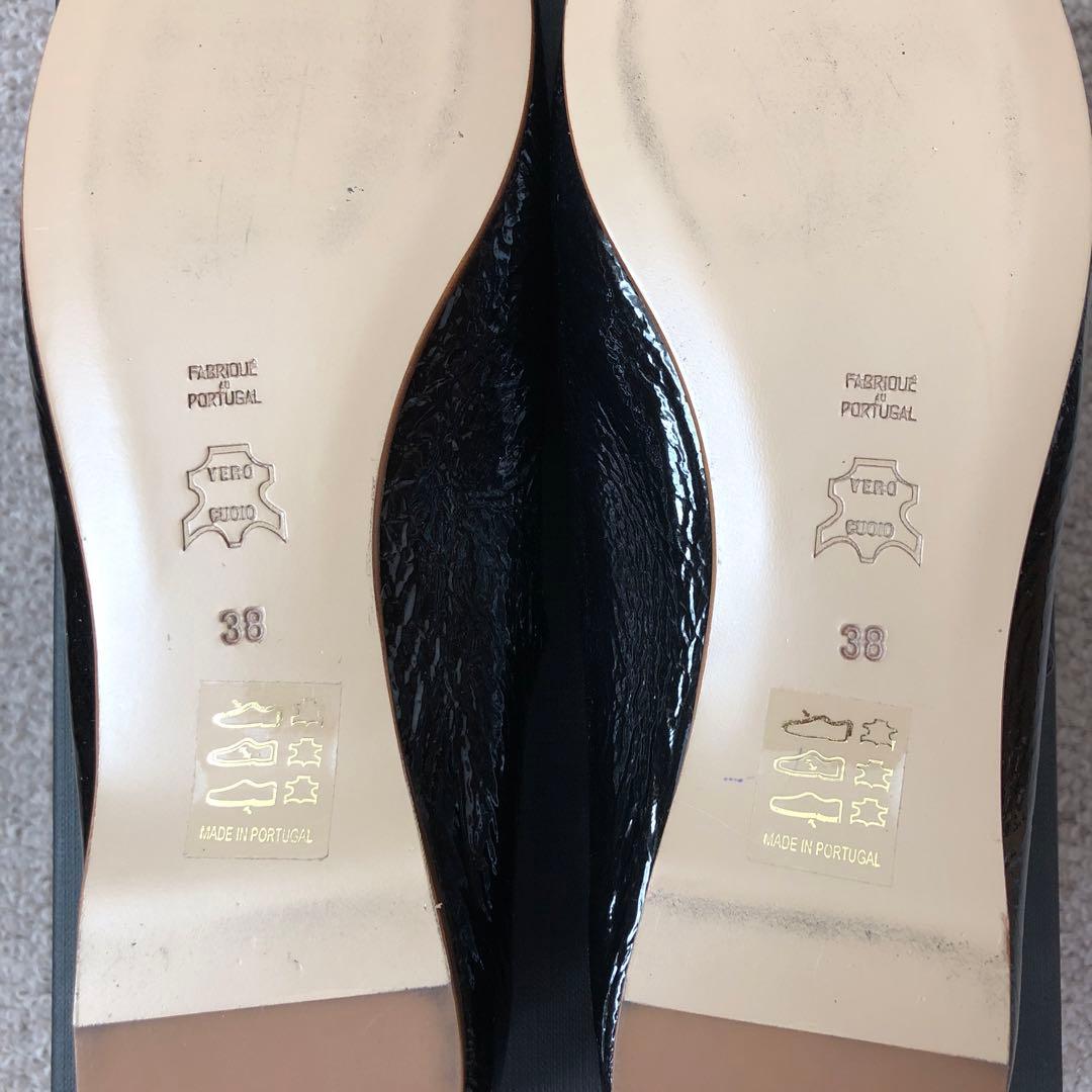 AVRIL GAU エナメルストラップシューズ　サイズ38