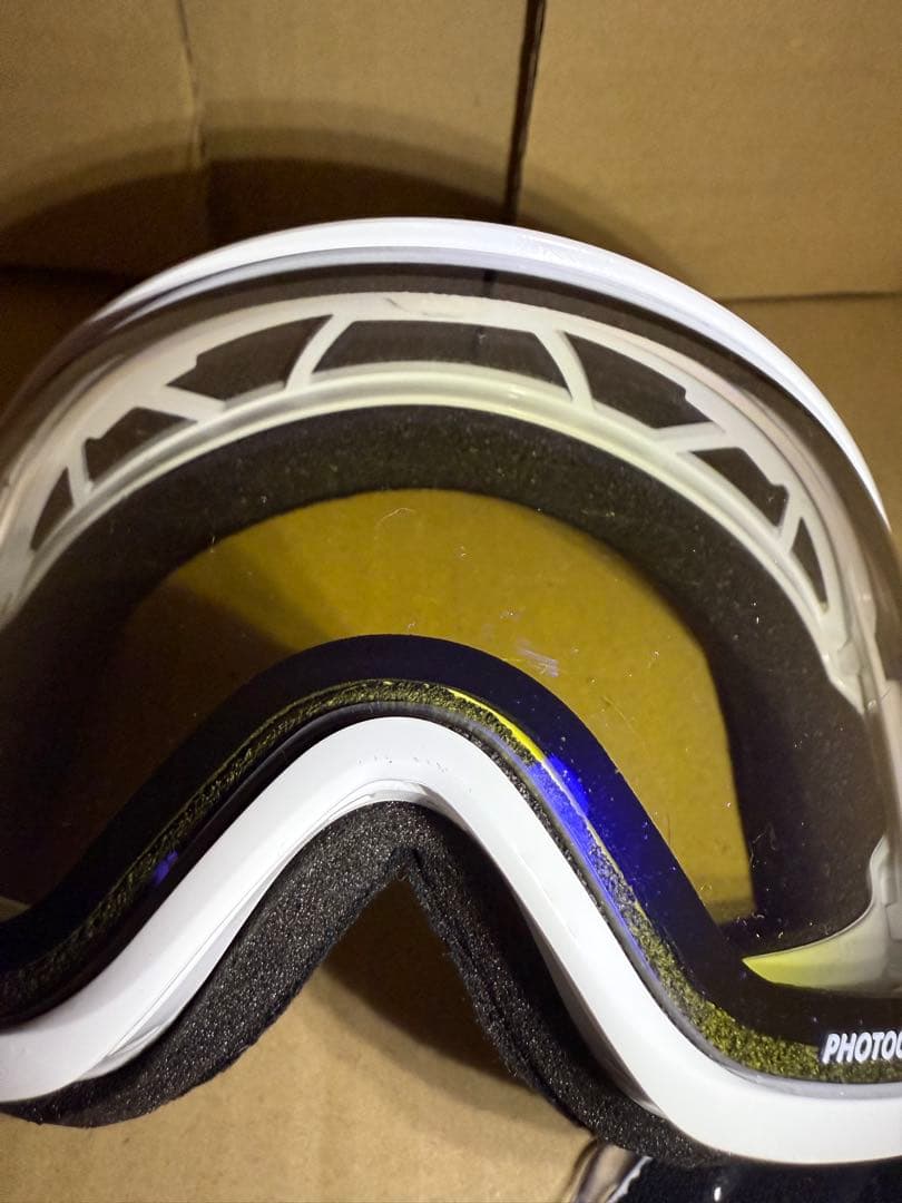 SWANS RIDGELINE 調光 ゴーグル グロスホワイト