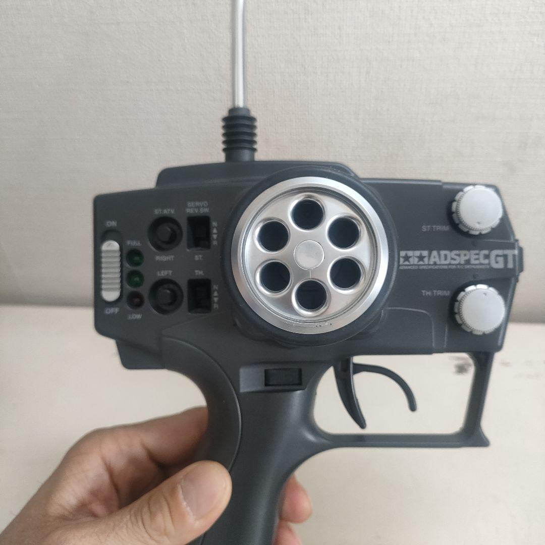 【当時物、レア】タミヤTA02シャーシ、プロポ、メカ付き、ランチアボディ付き