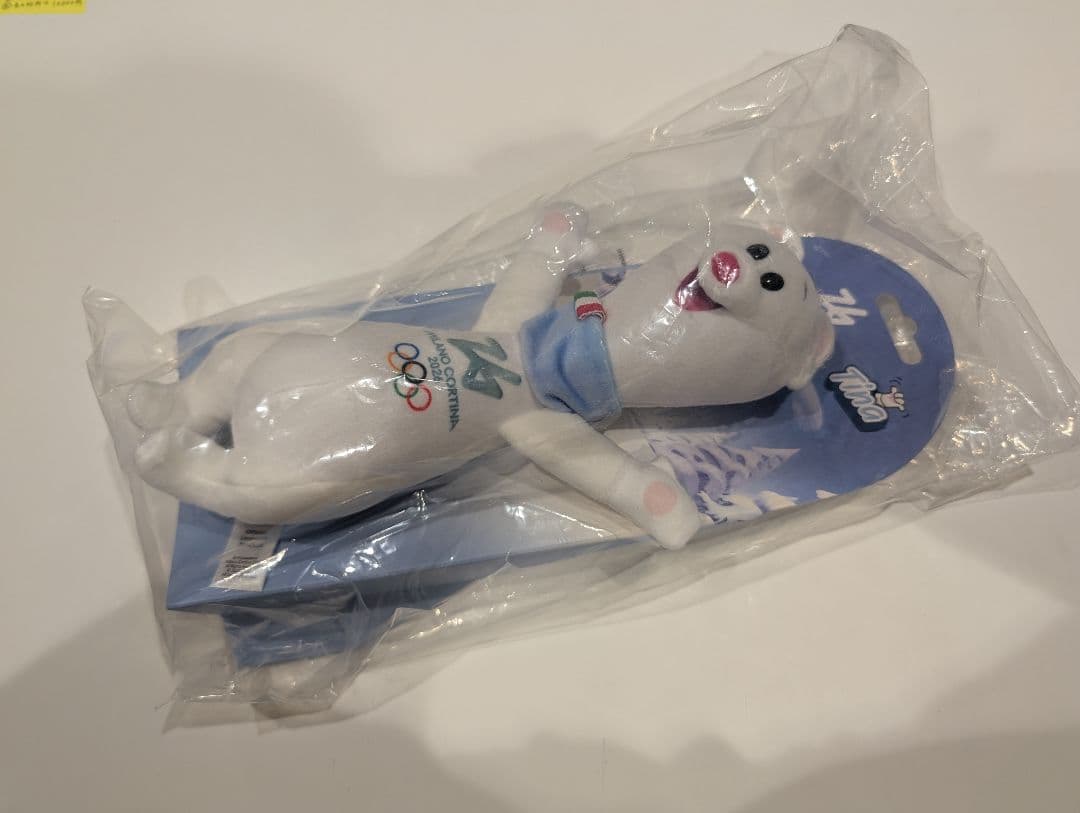 27cm ティナ Tina ミラノオリンピック ぬいぐるみ Lサイズ