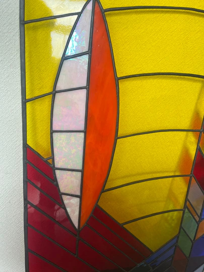 35 ステンドグラス レトロ ステンドガラス 店舗 オブジェ ディスプレイ