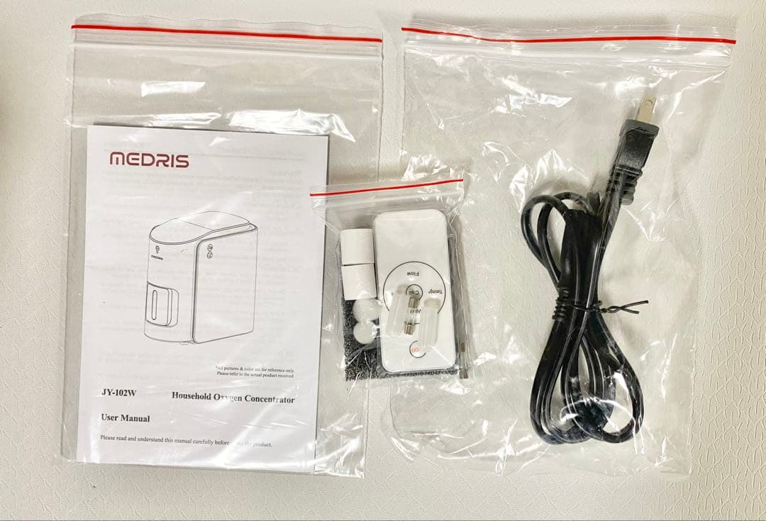 MEDRIS 酸素発生器 酸素濃縮器 酸素室　JY-102W 2025年製